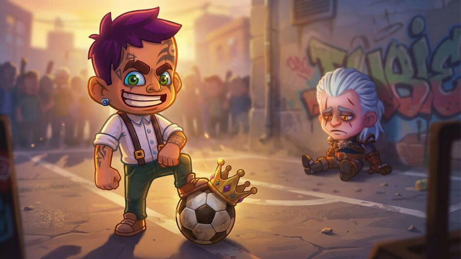 สกรีนช็อตจาก 1x1 Street Football: mini soccer PvP (รูปที่ 2)