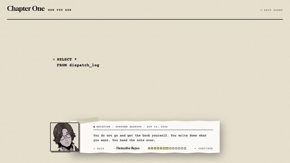 สกรีนช็อตจาก Ghost in the SQL Data (รูปที่ 5)