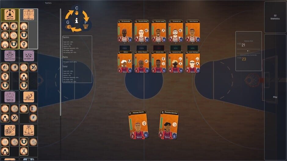 สกรีนช็อตจาก Dynasty Basketball Manager (รูปที่ 4)