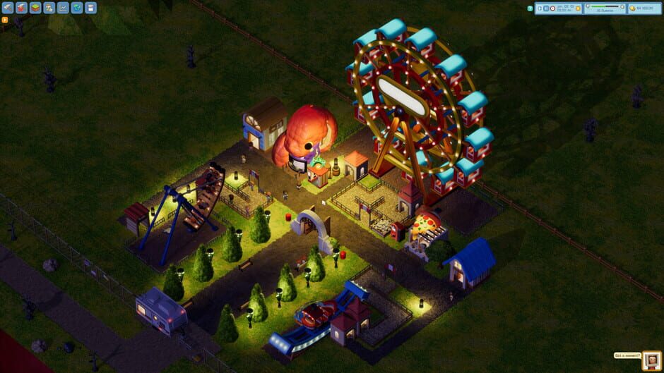 สกรีนช็อตจาก RollerCoaster Tycoon Wonderworks (รูปที่ 4)