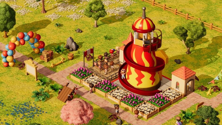สกรีนช็อตจาก RollerCoaster Tycoon Wonderworks (รูปที่ 5)