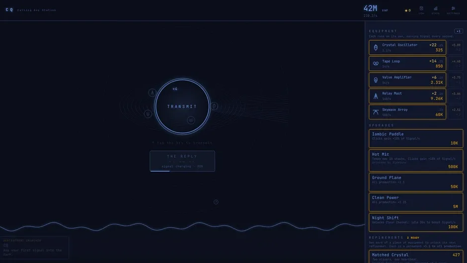 Кадър от CQ: Calling Any Station