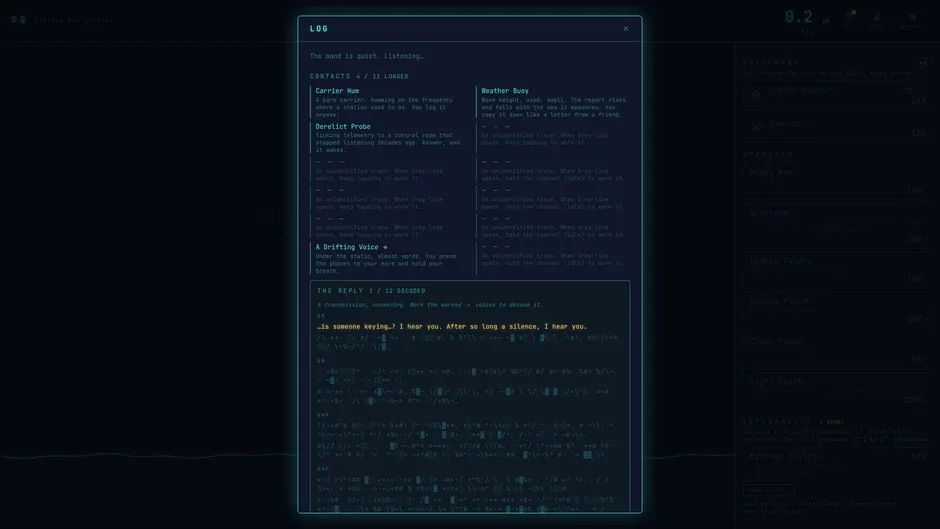 Кадър от CQ: Calling Any Station