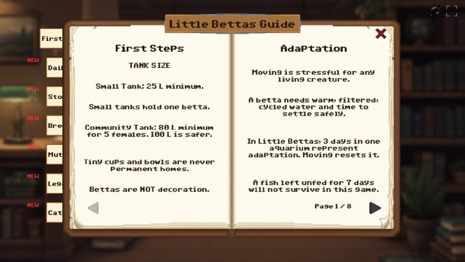 สกรีนช็อตจาก Little Bettas (รูปที่ 3)