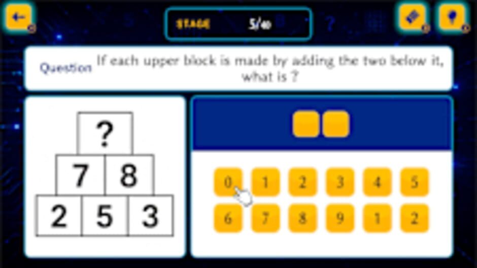 สกรีนช็อตจาก IQ Logic Codes: Number & Letter Puzzles (รูปที่ 2)