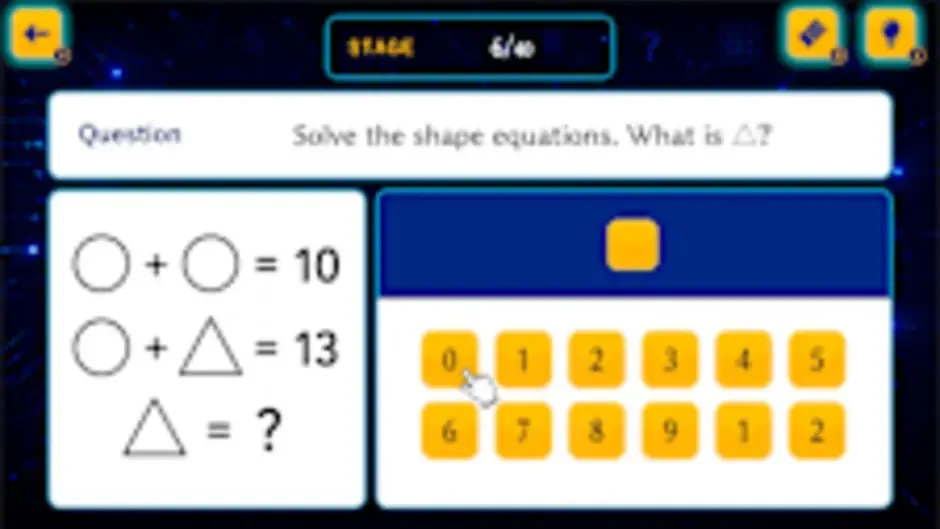 Кадър от IQ Logic Codes: Number & Letter Puzzles