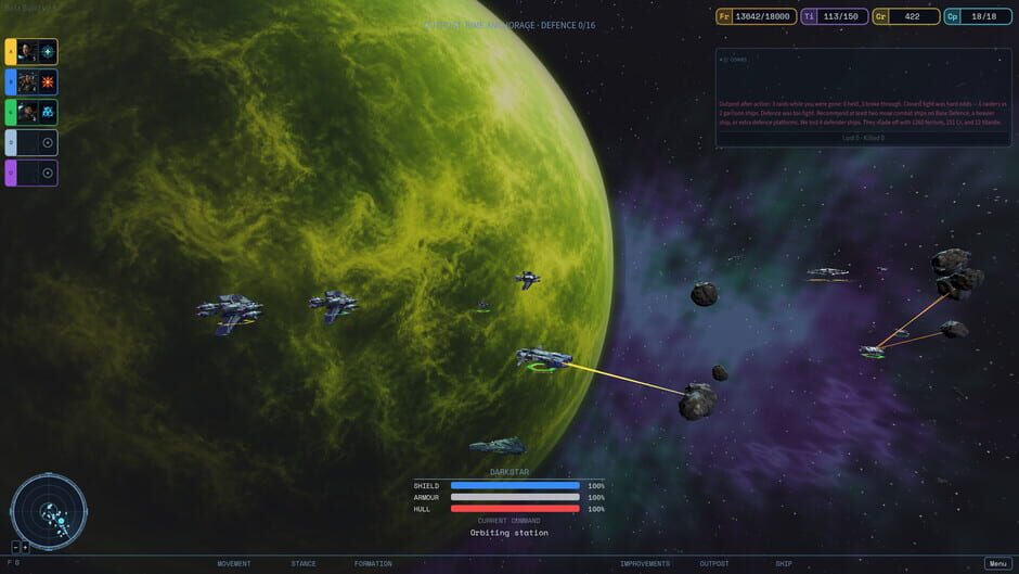 สกรีนช็อตจาก Enarian: Orbital Command (รูปที่ 8)