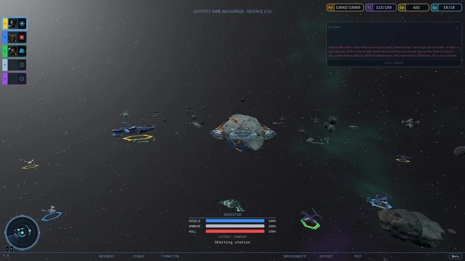 Кадър от Enarian: Orbital Command