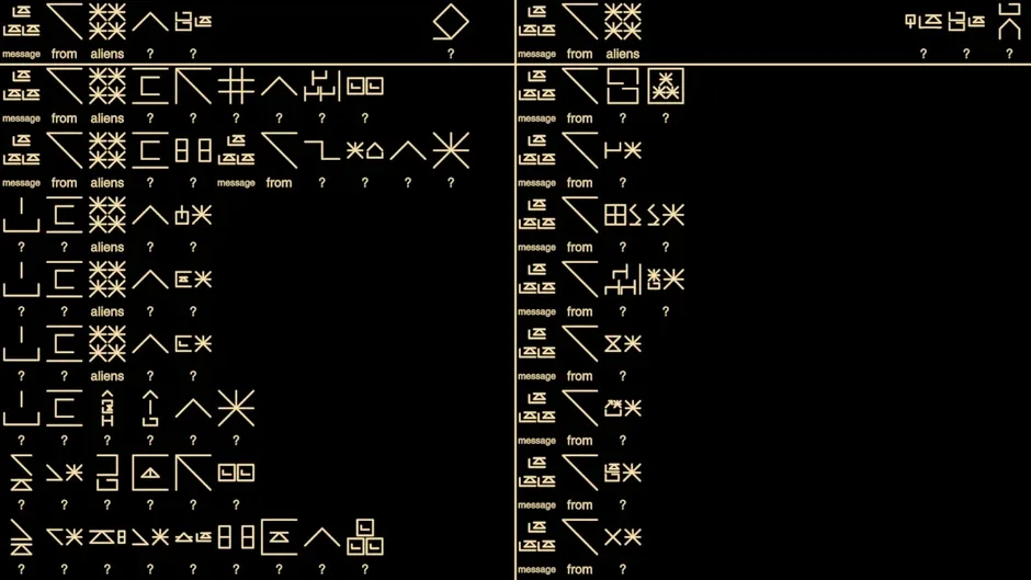 Кадър от Message From Aliens