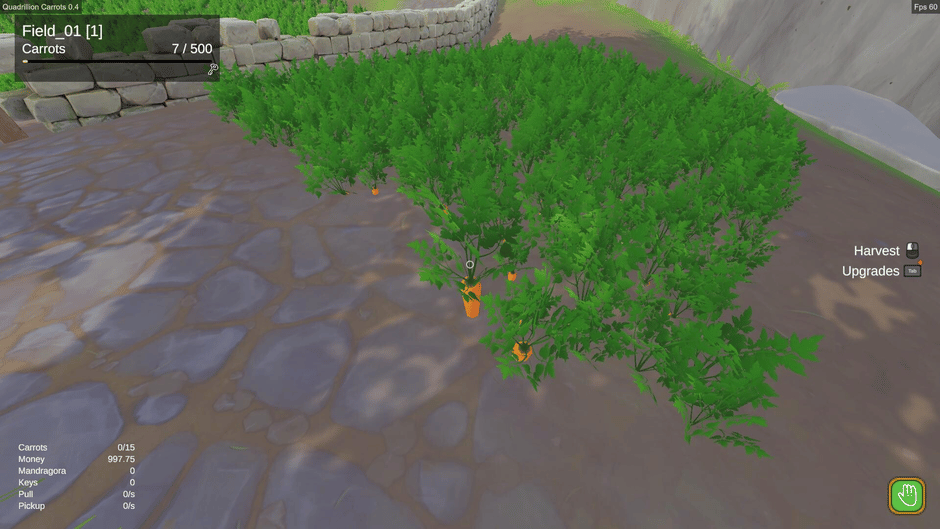 Quadrillion Carrots Screenshot