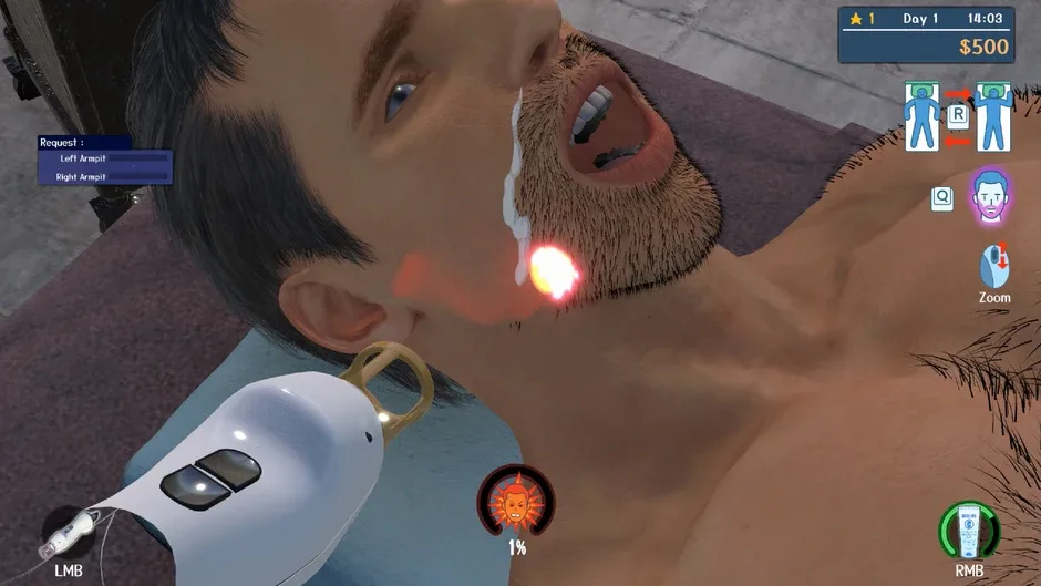 Кадър от Hair Removal Salon Simulator