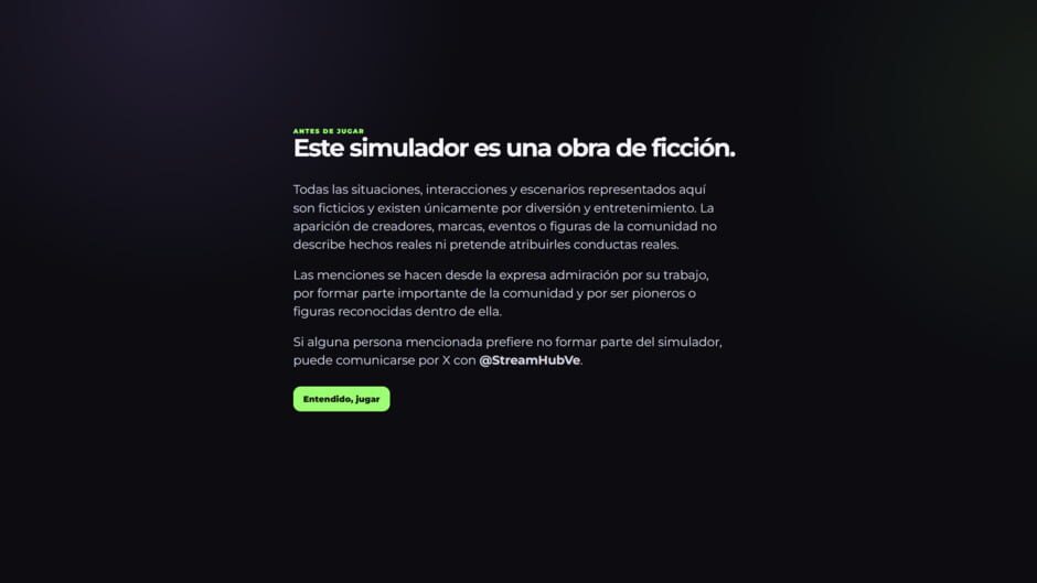 สกรีนช็อตจาก Simulador StreamHub (รูปที่ 2)