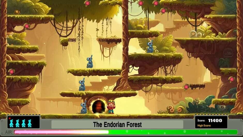 สกรีนช็อตจาก Manic Miner (รูปที่ 6)