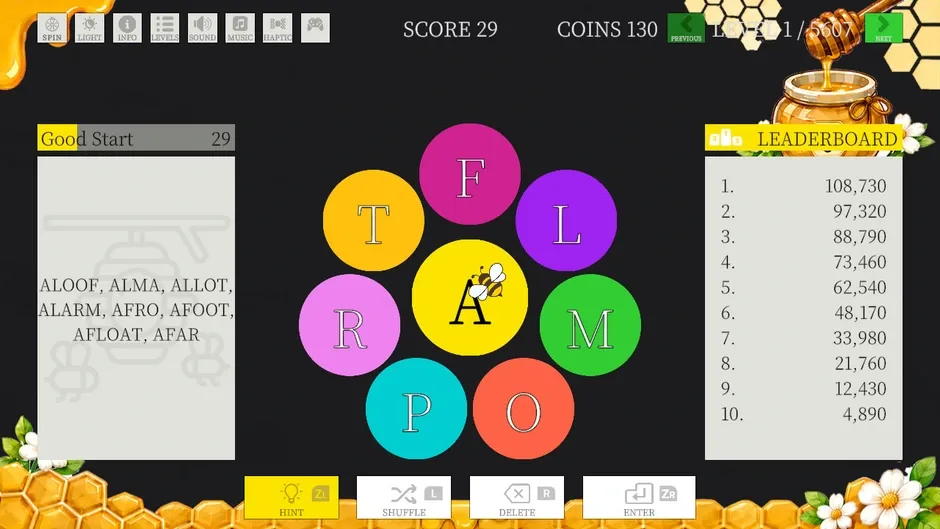 Кадър от WordHive 3