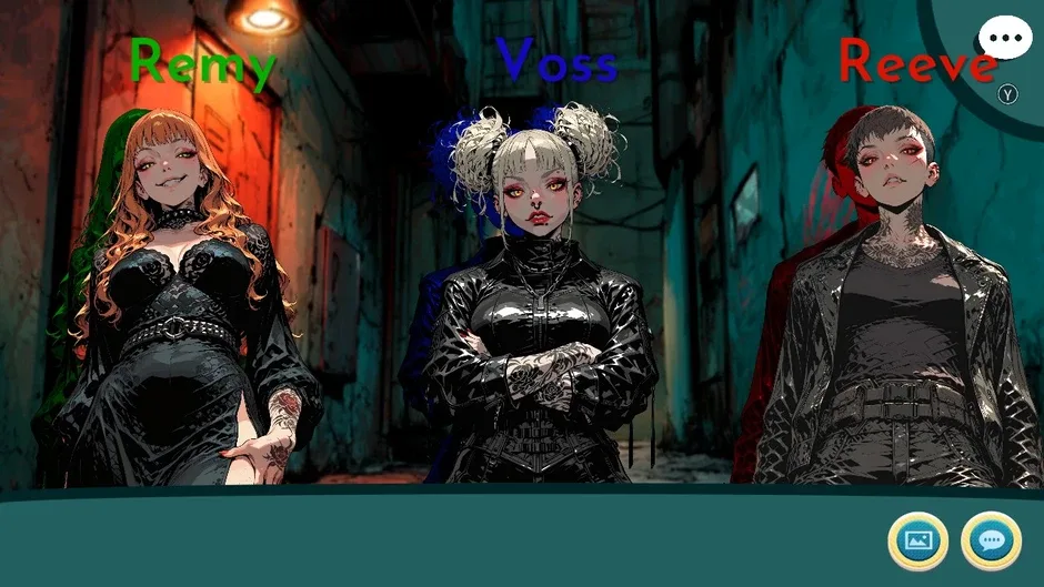 Кадър от Criminal Hearts: Obsession Bad Girls Dating Sim