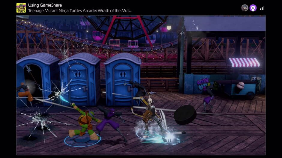 สกรีนช็อตจาก Teenage Mutant Ninja Turtles Arcade: Wrath of The Mutants - Ninja Edition (รูปที่ 4)