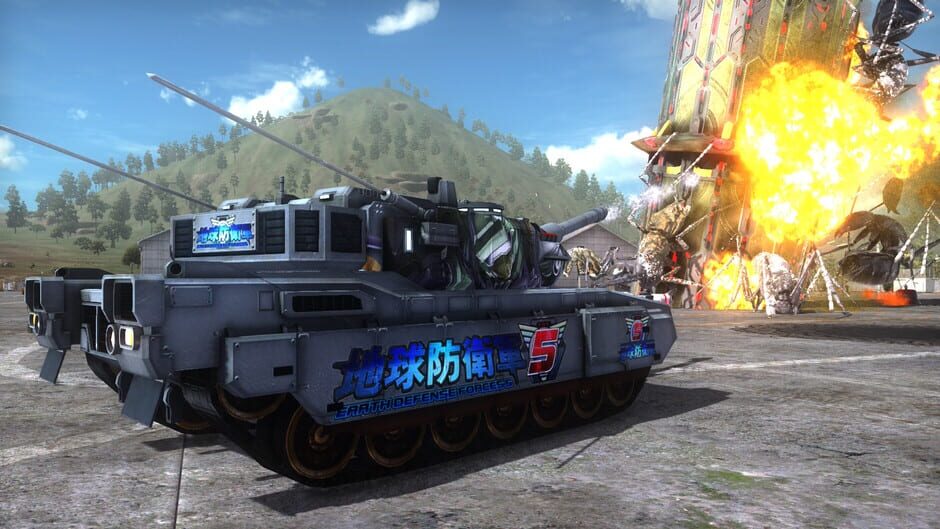 สกรีนช็อตจาก Earth Defense Force 5: Air Raider Piloted Weapon - Blacker Number 5 (รูปที่ 3)