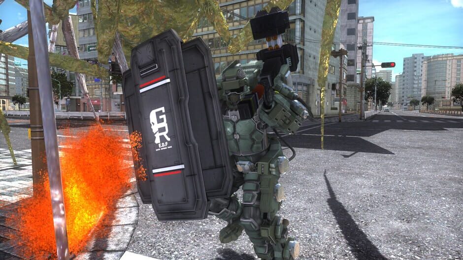 สกรีนช็อตจาก Earth Defense Force 5: Fencer Weapon - Grim Reaper Shield (รูปที่ 2)
