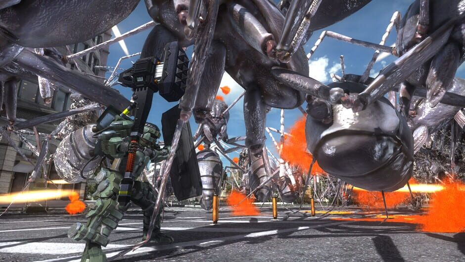 สกรีนช็อตจาก Earth Defense Force 5: Fencer Weapon - Grim Reaper Shield (รูปที่ 3)