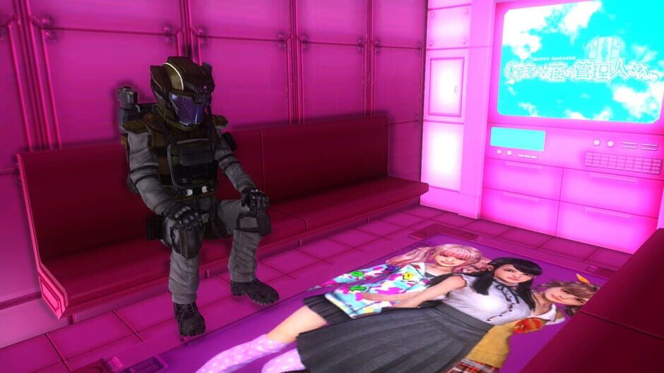 สกรีนช็อตจาก Earth Defense Force 5: Air Raider Vehicle - Caliban Armored Ambulance Joyful Marking (รูปที่ 3)