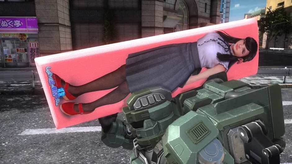 Кадър от Earth Defense Force 5: Fencer Weapon - Happy Body Pillow