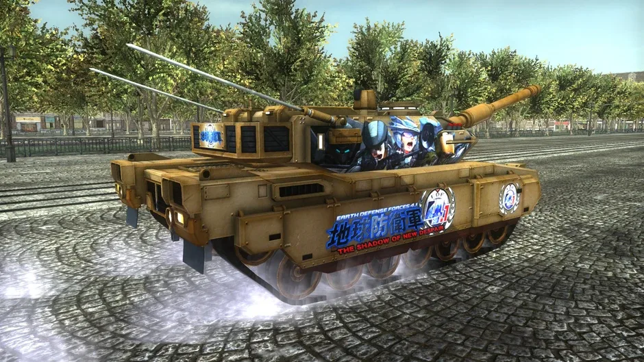 Кадър от Earth Defense Force 5: Ranger Piloted Weapon - Blacker Number 4.1