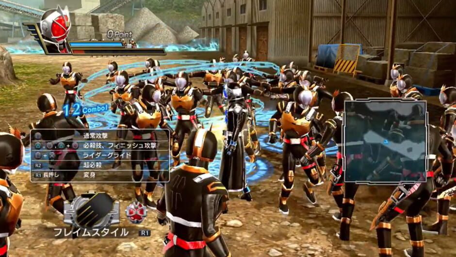 สกรีนช็อตจาก Kamen Rider: Battride War (รูปที่ 3)