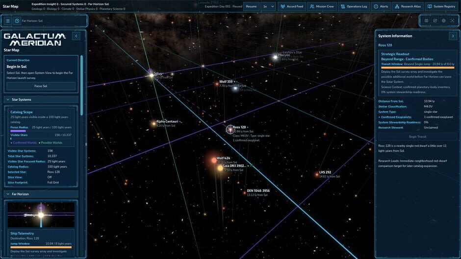สกรีนช็อตจาก Galactum Meridian (รูปที่ 2)