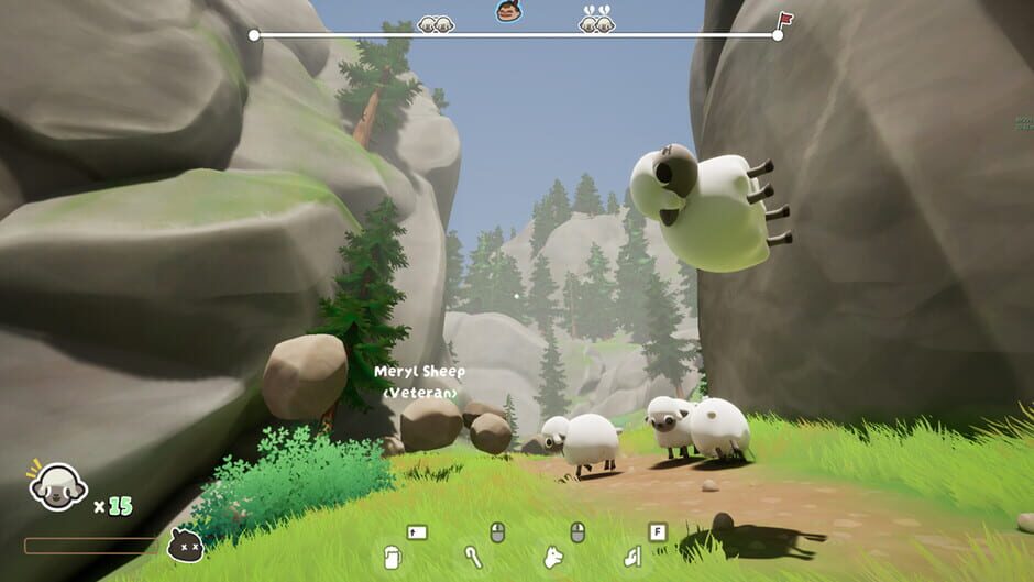 สกรีนช็อตจาก Lambslide (รูปที่ 4)