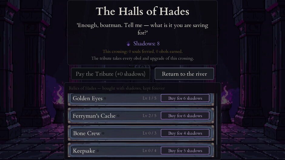 สกรีนช็อตจาก Toll: The Ferryman's Ledger (รูปที่ 2)