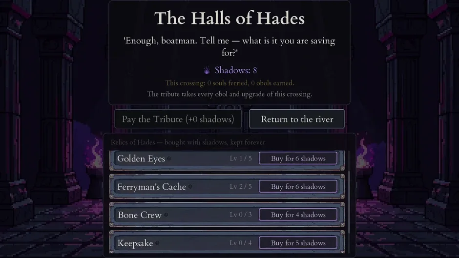 Кадър от Toll: The Ferryman's Ledger