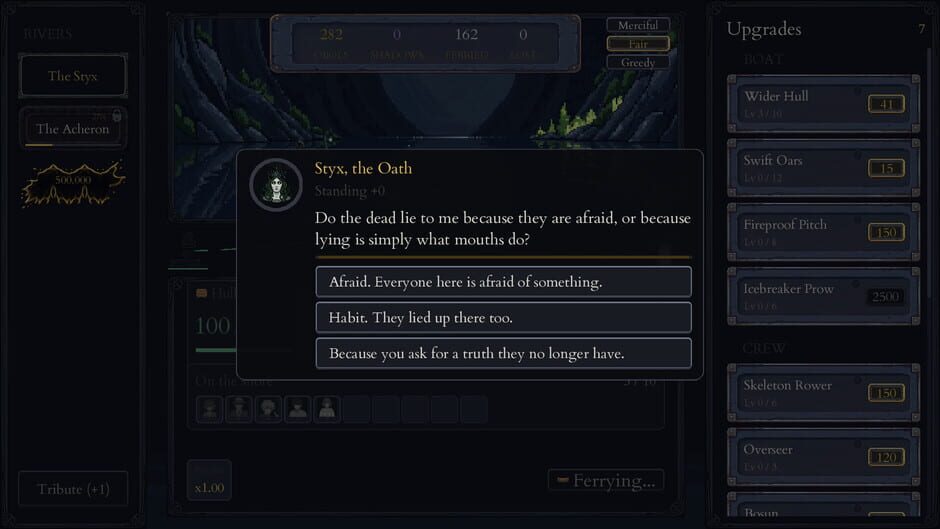 สกรีนช็อตจาก Toll: The Ferryman's Ledger (รูปที่ 7)
