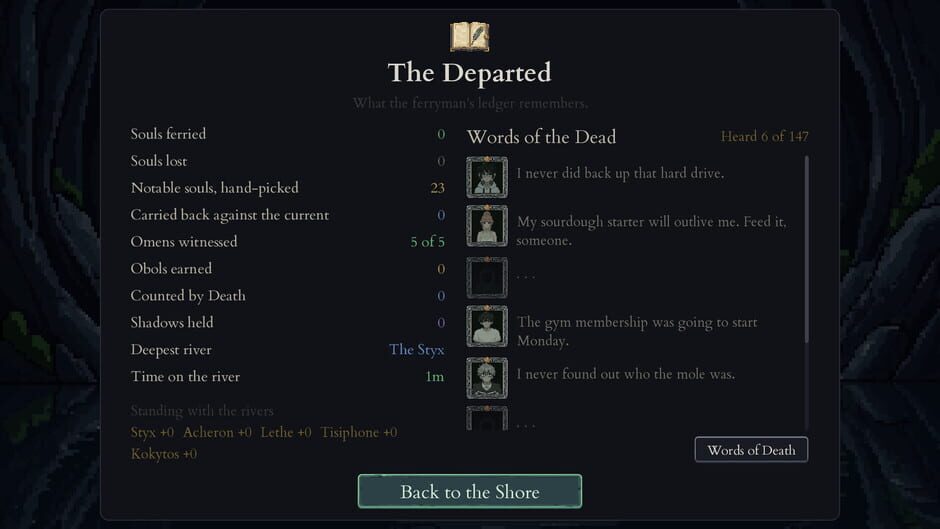 สกรีนช็อตจาก Toll: The Ferryman's Ledger (รูปที่ 4)