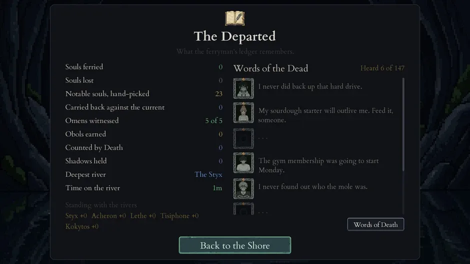 Кадър от Toll: The Ferryman's Ledger