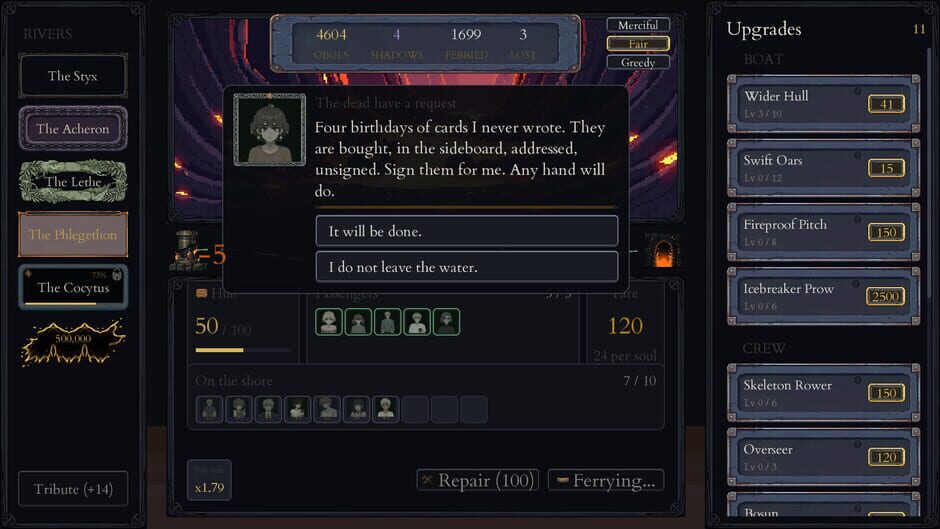 สกรีนช็อตจาก Toll: The Ferryman's Ledger (รูปที่ 8)