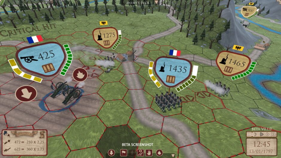 สกรีนช็อตจาก Avant-Garde: Napoleonic Battles (รูปที่ 4)