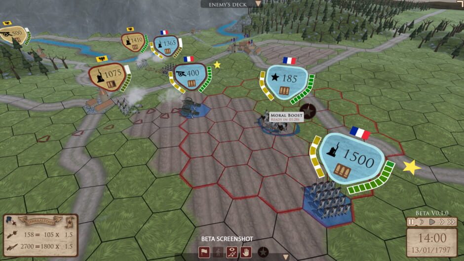 สกรีนช็อตจาก Avant-Garde: Napoleonic Battles (รูปที่ 2)