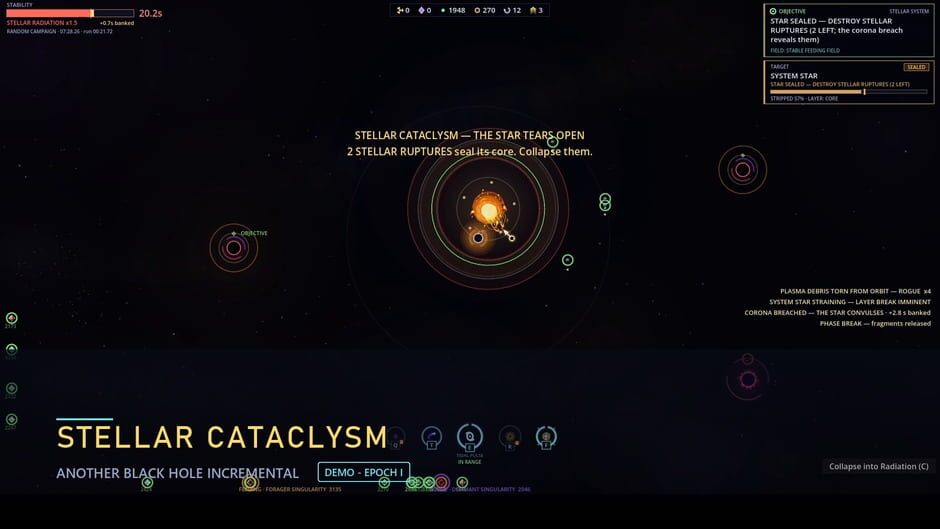 สกรีนช็อตจาก Another Black Hole Incremental (รูปที่ 2)