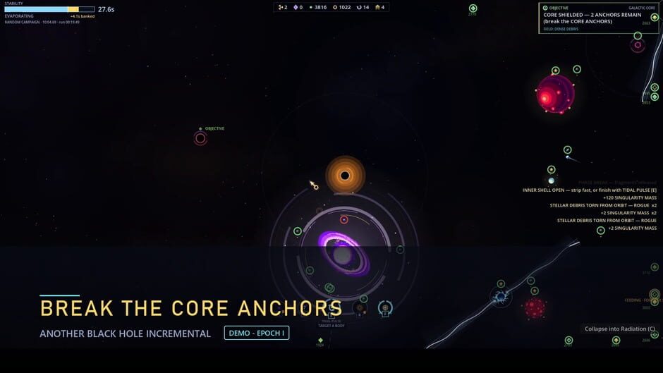 สกรีนช็อตจาก Another Black Hole Incremental (รูปที่ 3)