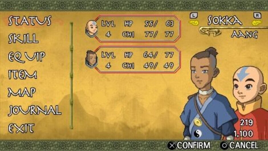 Avatar the Last Airbender screenshot