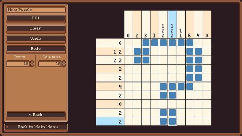 สกรีนช็อตจาก Nellie's Nonograms (รูปที่ 2)