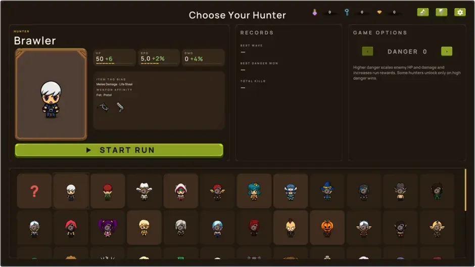 Кадър от Slaymeji: Roguelite Desktop Survivor