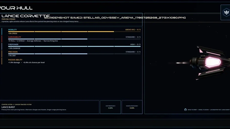 Кадър от Stellar Odyssey