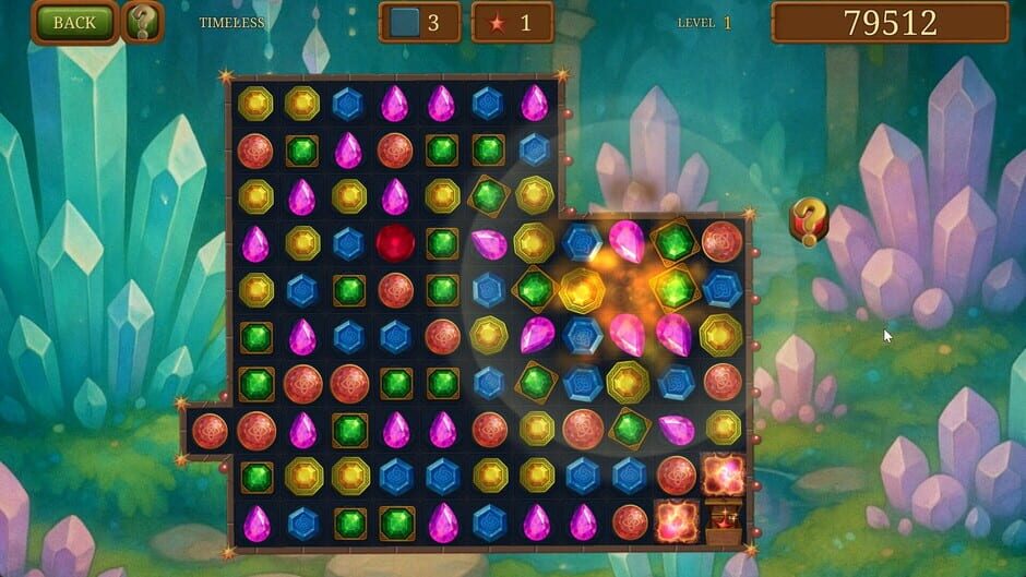 สกรีนช็อตจาก Gem Tales 2: Crystal Dragon (รูปที่ 3)