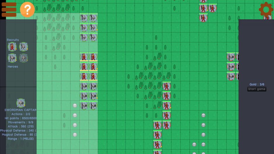 สกรีนช็อตจาก Medieval Squad Tactics (รูปที่ 5)