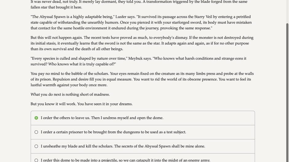 สกรีนช็อตจาก The Wake of the Wyrm (รูปที่ 3)