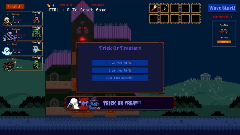 สกรีนช็อตจาก Spooky Land Defenders (รูปที่ 3)