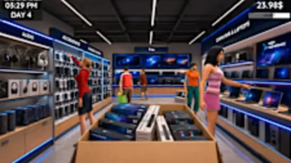 Кадър от Supermarket Electronic