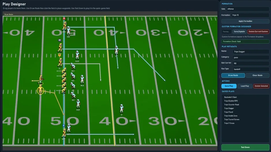 Кадър от Gridiron Football League