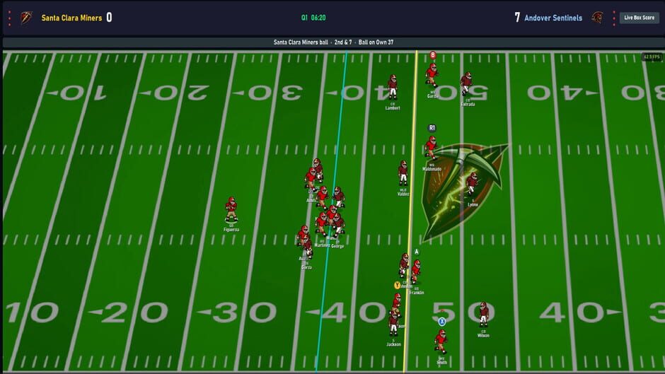 สกรีนช็อตจาก Gridiron Football League (รูปที่ 5)
